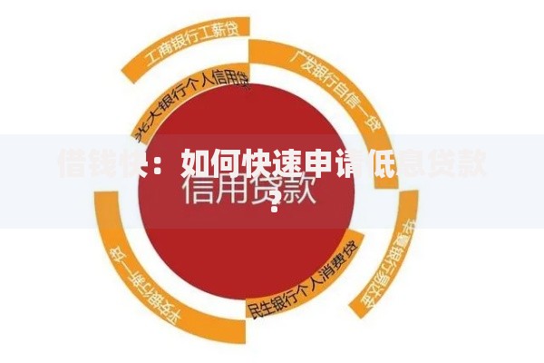 借钱快：如何快速申请低息贷款？