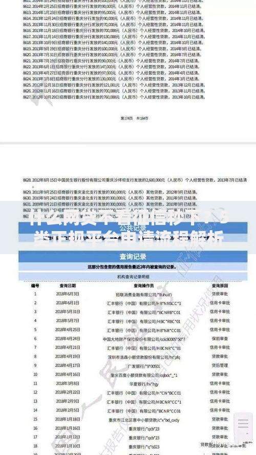 什么网贷不看征信秒下？5类正规平台申请流程解析