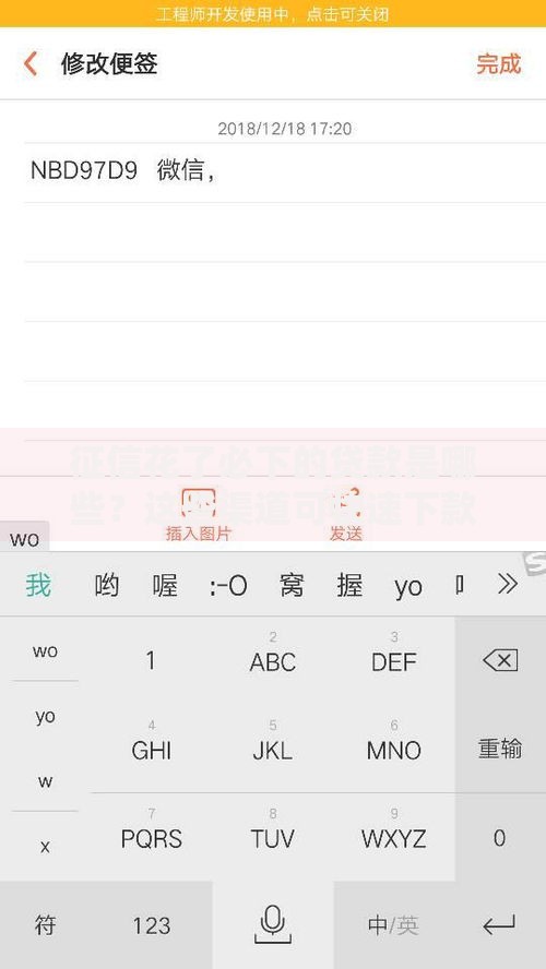 征信花了必下的贷款是哪些？这些渠道可快速下款