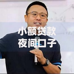 小额贷款夜间口子如何申请？夜间放款平台选择技巧