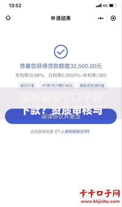 保单贷哪个口子好下款？资质审核与平台选择详解