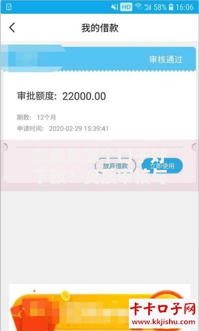 保单贷哪个口子好下款？资质审核与平台选择详解
