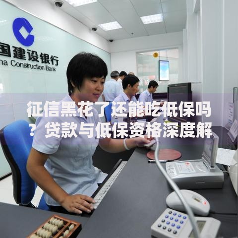 征信黑花了还能吃低保吗？贷款与低保资格深度解析