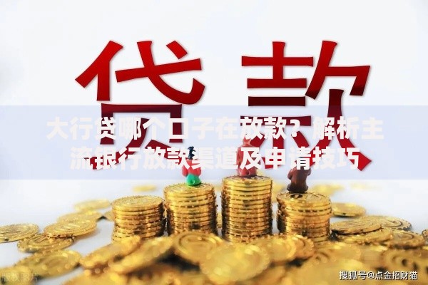 大行贷哪个口子在放款？解析主流银行放款渠道及申请技巧