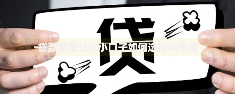 贷款期限短的小口子如何选择与申请