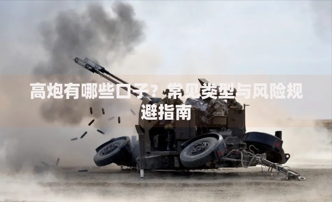 高炮有哪些口子？常见类型与风险规避指南