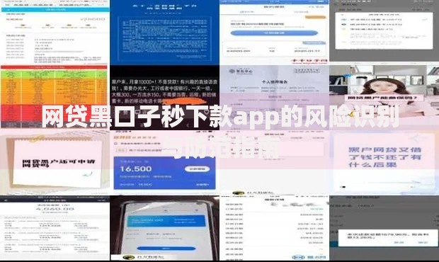 网贷黑口子秒下款app的风险识别与防范指南