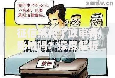征信黑花了政审有影响吗？深度解析贷款审批与政审关联