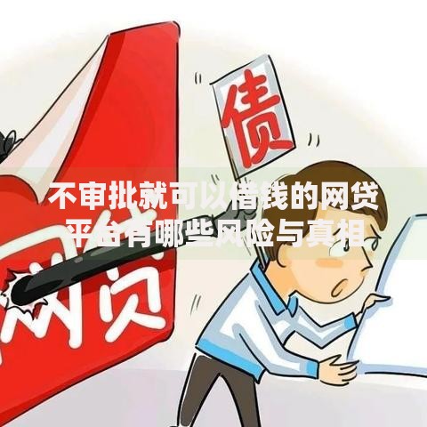 不审批就可以借钱的网贷平台有哪些风险与真相