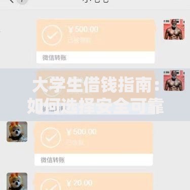 大学生借钱指南：如何选择安全可靠贷款渠道