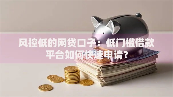 风控低的网贷口子：低门槛借款平台如何快速申请？