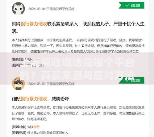 上海催收电话是哪个平台的?真实来源与应对方法解析 上海催收电话是哪个平台的?真实来源与应对方法解析