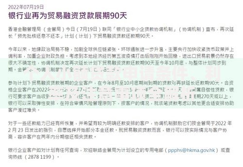个人小额贷款申请条件、利率及注意事项全解析