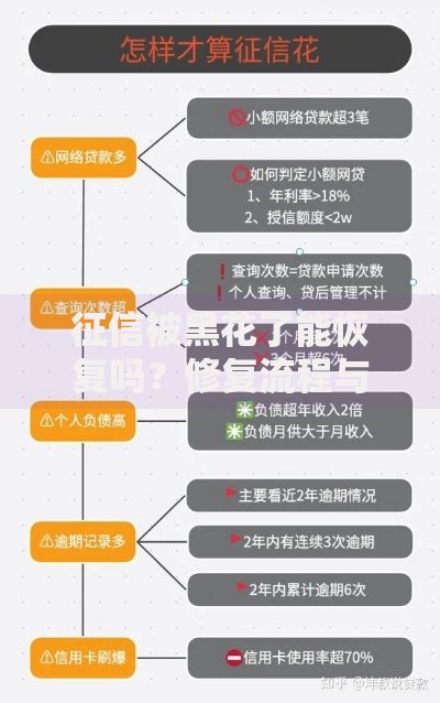 征信被黑花了能恢复吗？修复流程与风险解析