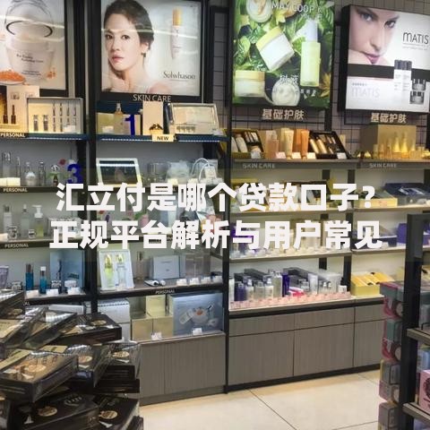 汇立付是哪个贷款口子？正规平台解析与用户常见问题解答