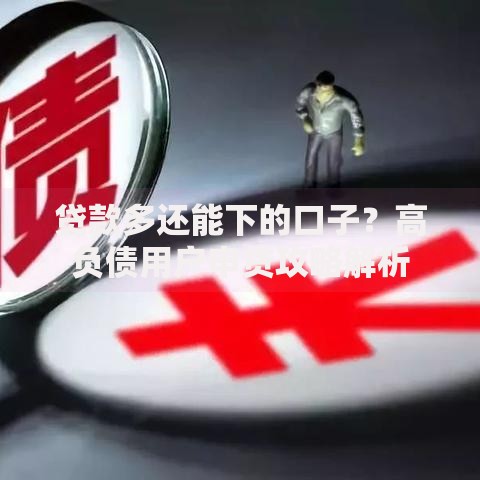 贷款多还能下的口子？高负债用户申贷攻略解析