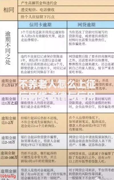 不养老人怎么上征信网贷法律与信用解析 不养老人怎么上征信网贷法律与信用解析