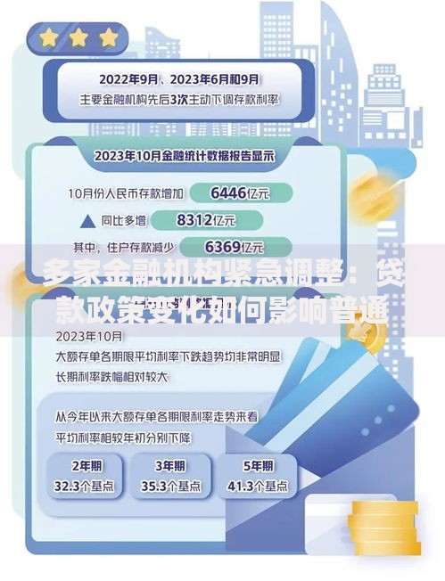 多家金融机构紧急调整：贷款政策变化如何影响普通人？