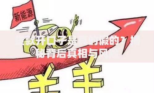 贷款开口子是真的假的？揭秘背后真相与风险