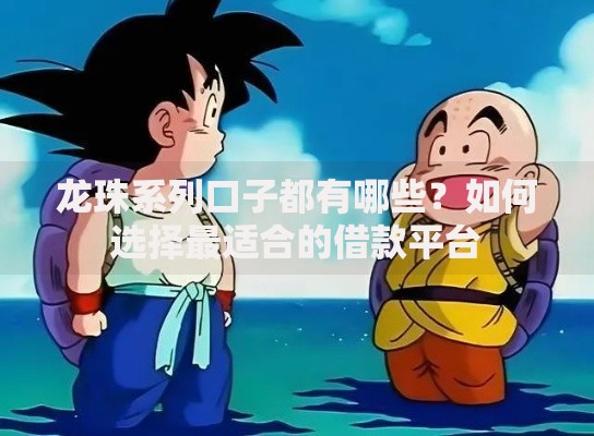 龙珠系列口子都有哪些？如何选择最适合的借款平台