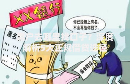 黑户去哪里找口子？深度解析5大正规借贷途径