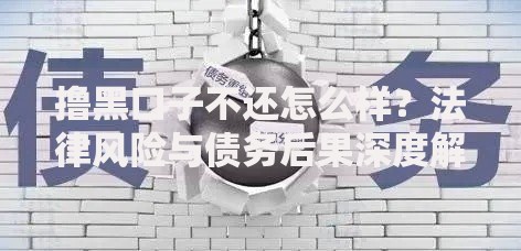 撸黑口子不还怎么样？法律风险与债务后果深度解析