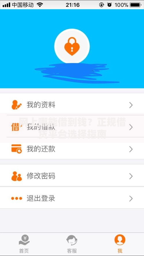 网上哪能借到钱？正规借贷平台选择指南