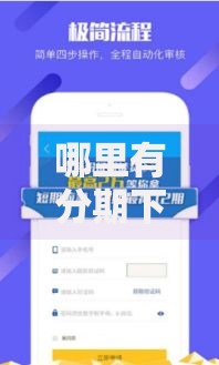 哪里有分期下款口子？正规渠道深度解析