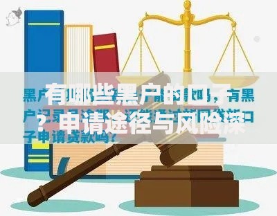 有哪些黑户的口子？申请途径与风险深度解析