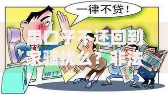 黑口子不还回到家骚扰么？非法借贷催收真相解析