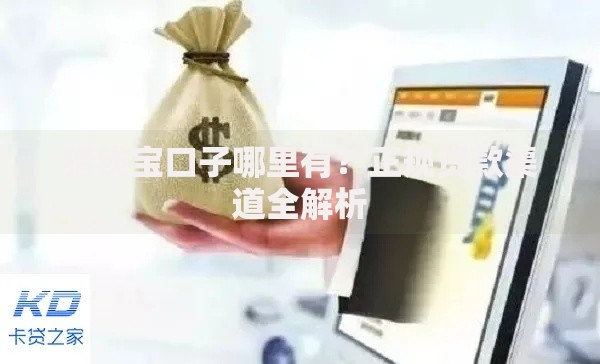 猎钱宝口子哪里有？正规贷款渠道全解析