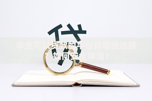 学生可以贷款的平台有哪些选择？如何安全申请？