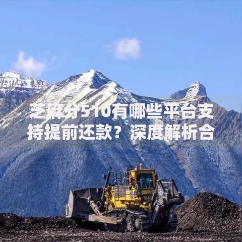 芝麻分510有哪些平台支持提前还款？深度解析合规贷款平台