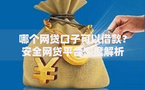 哪个网贷口子可以借款？安全网贷平台深度解析