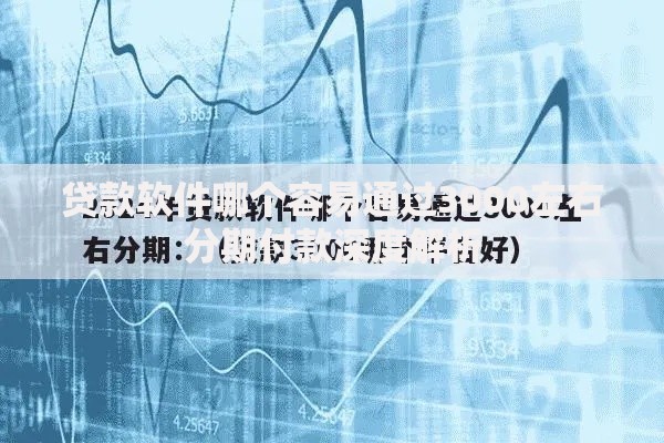 贷款软件哪个容易通过3000左右分期付款深度解析