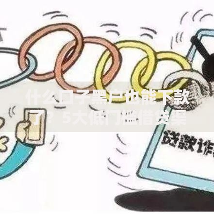 什么口子黑户也能下款了？5大低门槛借贷渠道解析