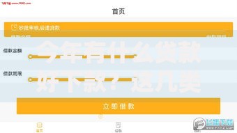今年有什么贷款好下款?这几类产品审批快门槛低 今年有什么贷款好下款?这几类产品审批快门槛低