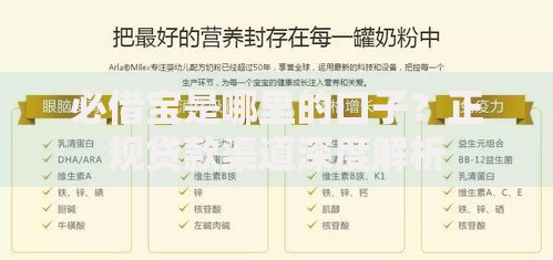 必借宝是哪里的口子？正规贷款渠道深度解析