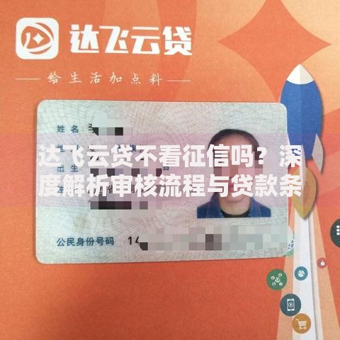 达飞云贷不看征信吗？深度解析审核流程与贷款条件