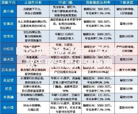 哪个平台通过快？高效贷款渠道深度评测指南