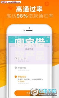 哪家借款产品容易下款？通过率高的平台解析