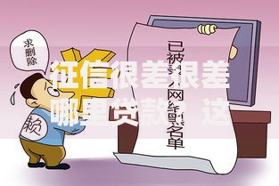 征信很差很差哪里贷款？这些渠道可尝试