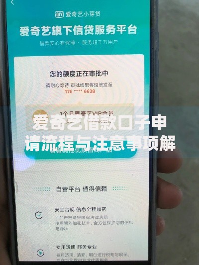 爱奇艺借款口子申请流程与注意事项解析