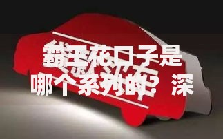 霸王花口子是哪个系列的？深度解析其所属贷款产品系列