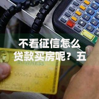 不看征信怎么贷款买房呢？五大途径解析