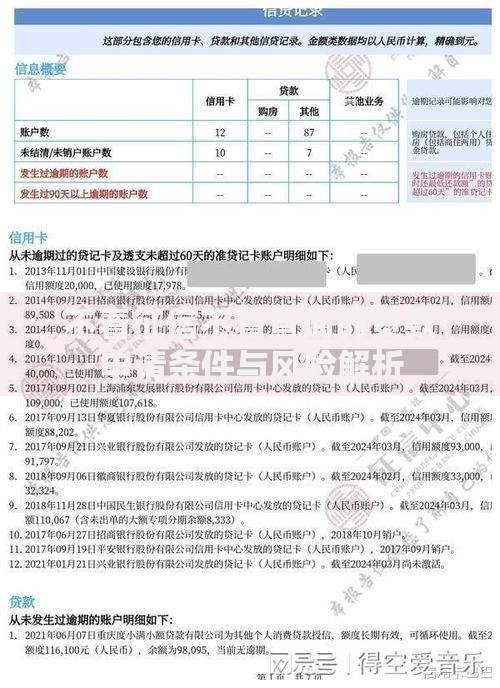 不看征信不看查询的贷款申请条件与风险解析