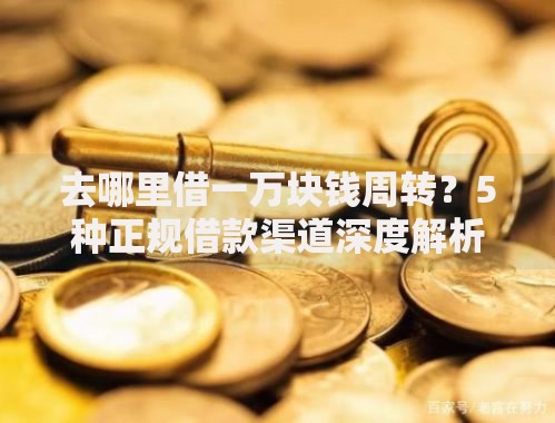 去哪里借一万块钱周转？5种正规借款渠道深度解析