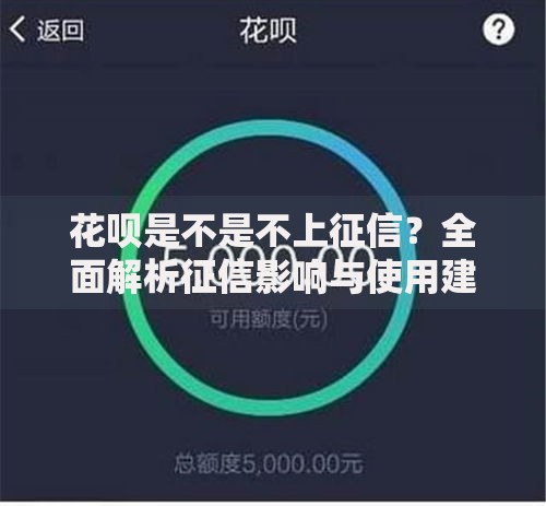 花呗是不是不上征信？全面解析征信影响与使用建议