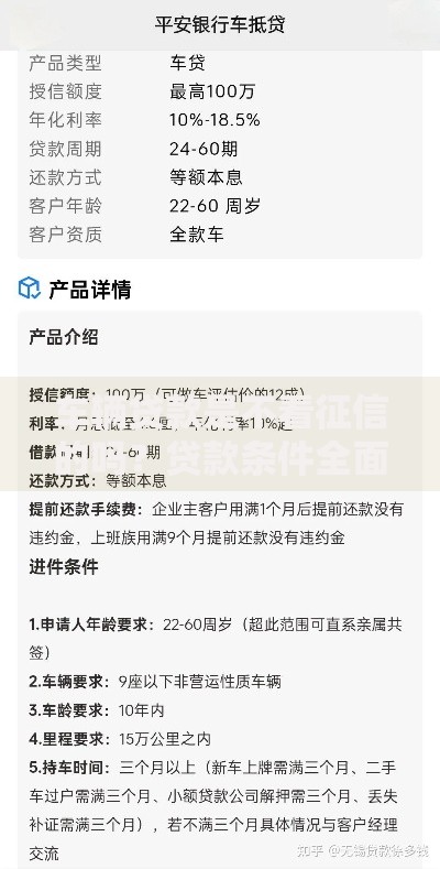 车辆贷款是不看征信的吗？贷款条件全面解析