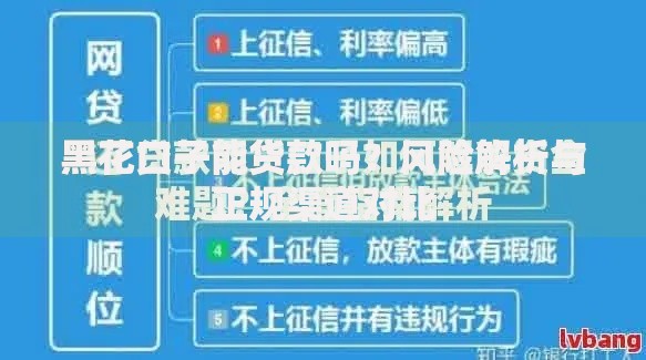 黑花口子能货款吗？风险解析与正规渠道对比